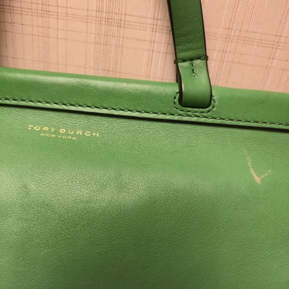 Tory Burch Block T bag Green - Picture 2 of 9